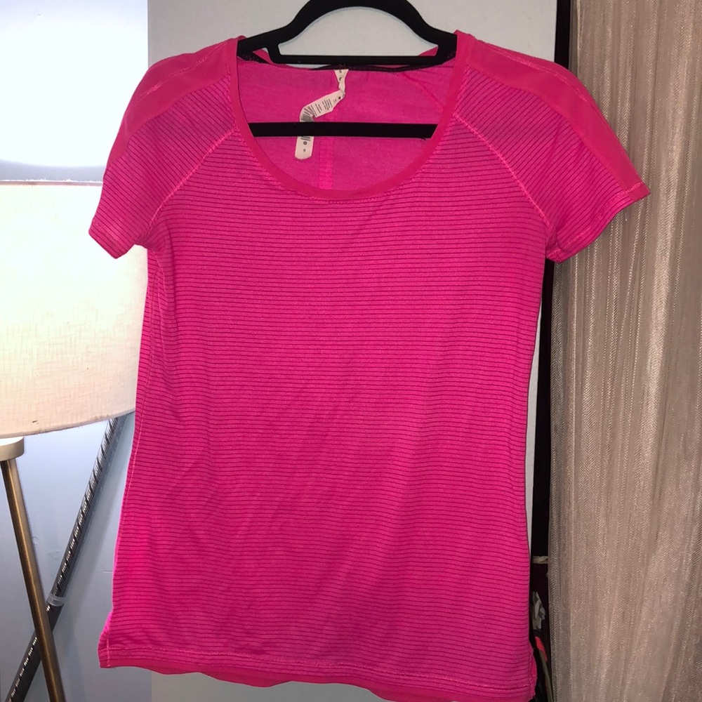 Lululemon striped short sleeve